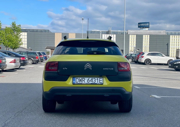 Citroen C4 Cactus cena 52767 przebieg: 82701, rok produkcji 2018 z Wrocław małe 277